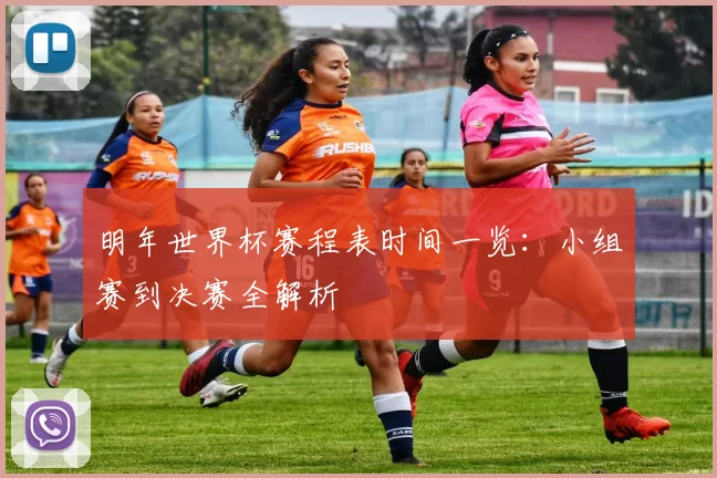 明年世界杯赛程表时间一览：小组赛到决赛全解析